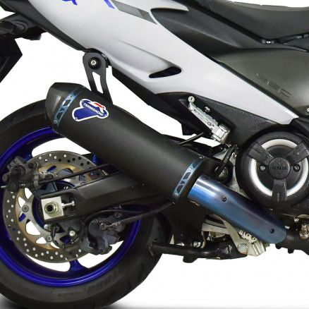 TERMIGNONI RACING COMPLETE EXHAUST BLACK TITANIUM YAMAHA T-MAX 560 2020-2024