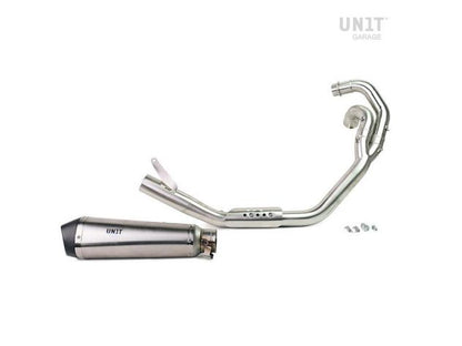 UNIT GARAGE LOW EXHAUST TRIUMPH SCRAMBLER 1200 XC / XE 2019-2024