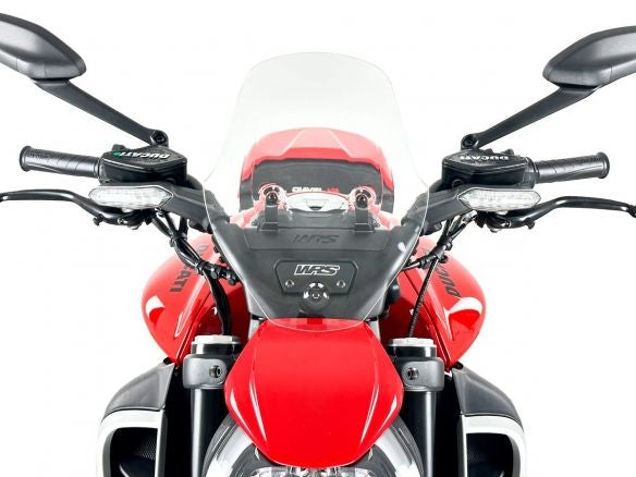 WINDSCREEN TOURING TRASPARENT WRS DUCATI DIAVEL V4 2023-2024