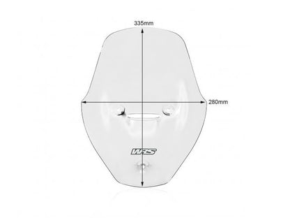 WINDSCREEN TOURING TRASPARENT WRS DUCATI DIAVEL V4 2023-2024