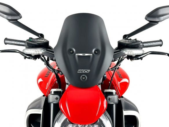 WRS WINDSCREEN TOURING MATT BLACK DUCATI DIAVEL V4 2023-2024