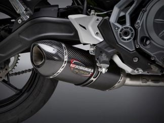 ARROW DARK ALUMINUM INDY RACE FULL SYSTEM KAWASAKI Z 650 / NINJA 650 2021-2023